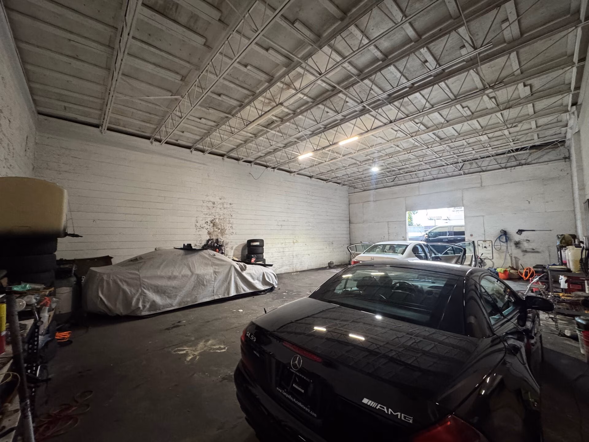 Second view of the rear warehouse interior